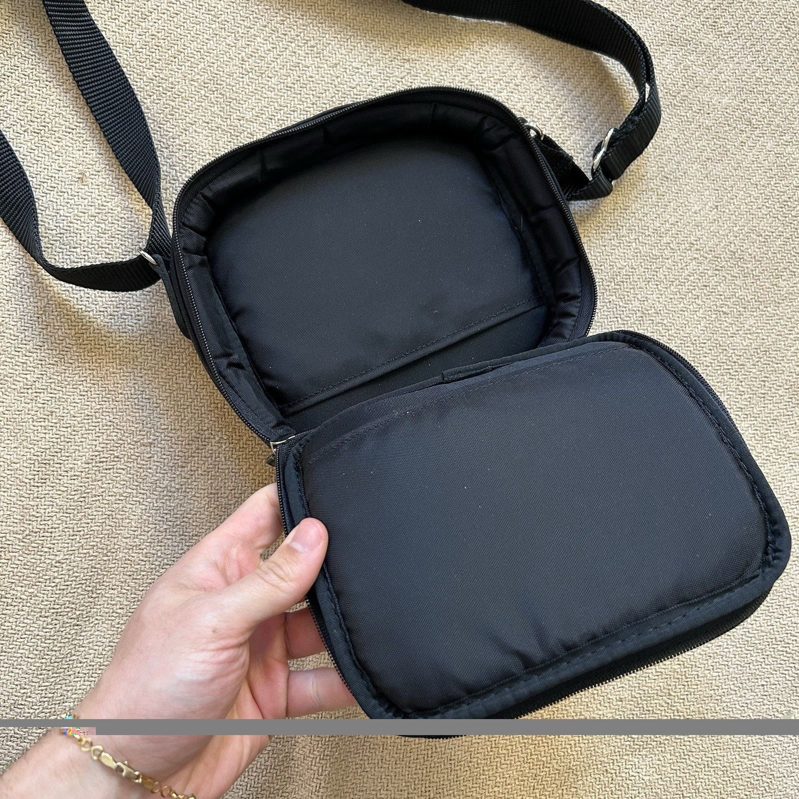 Coach Coach Black Leather Sling Shoulder Camera Bag Size ONE SIZE - 5 Thumbnail