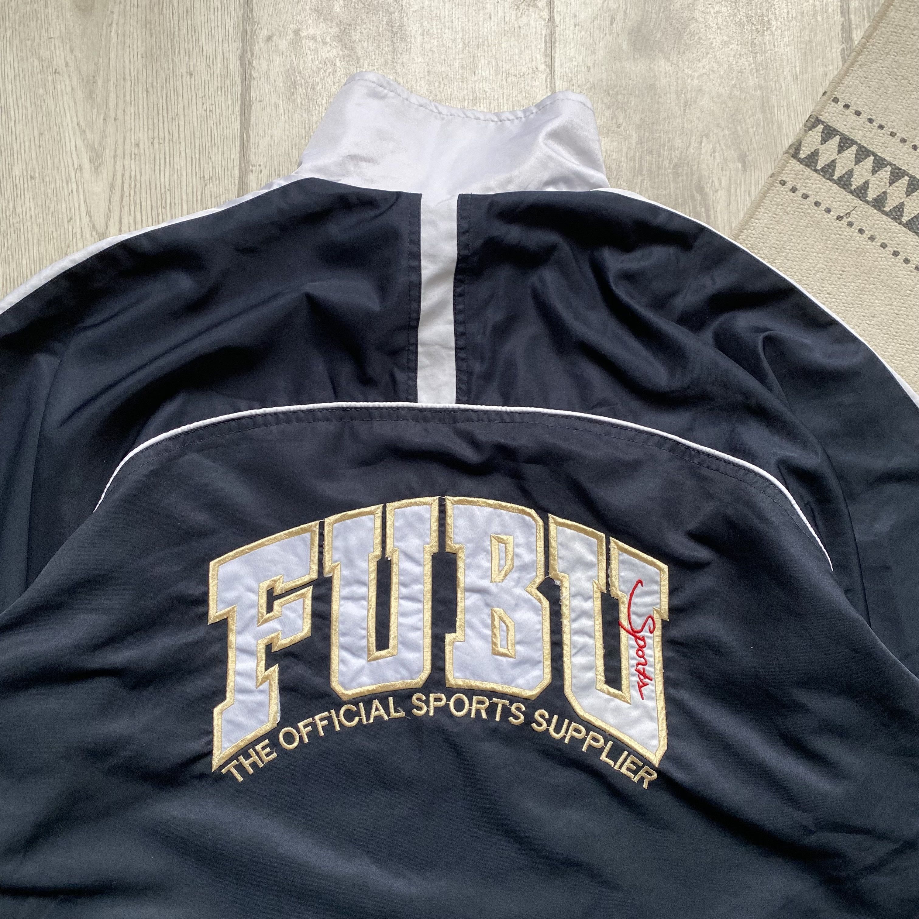 Fubu Vintage 90s Fubu Nylon track jacket Windbreaker Size US L / EU 52-54 / 3 - 9 Thumbnail