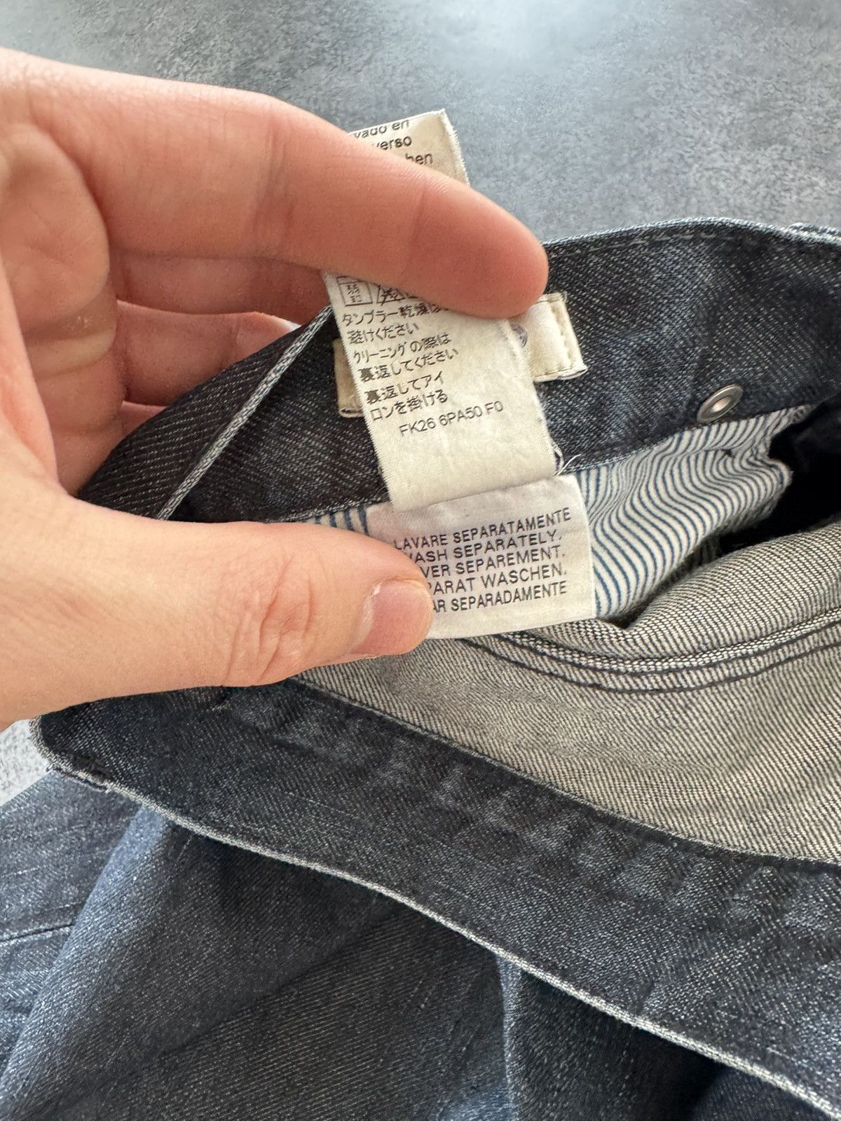 Kenzo Kenzo vintage Y2K distressed denim jeans y2k Size US 36 / EU 52 - 12 Thumbnail