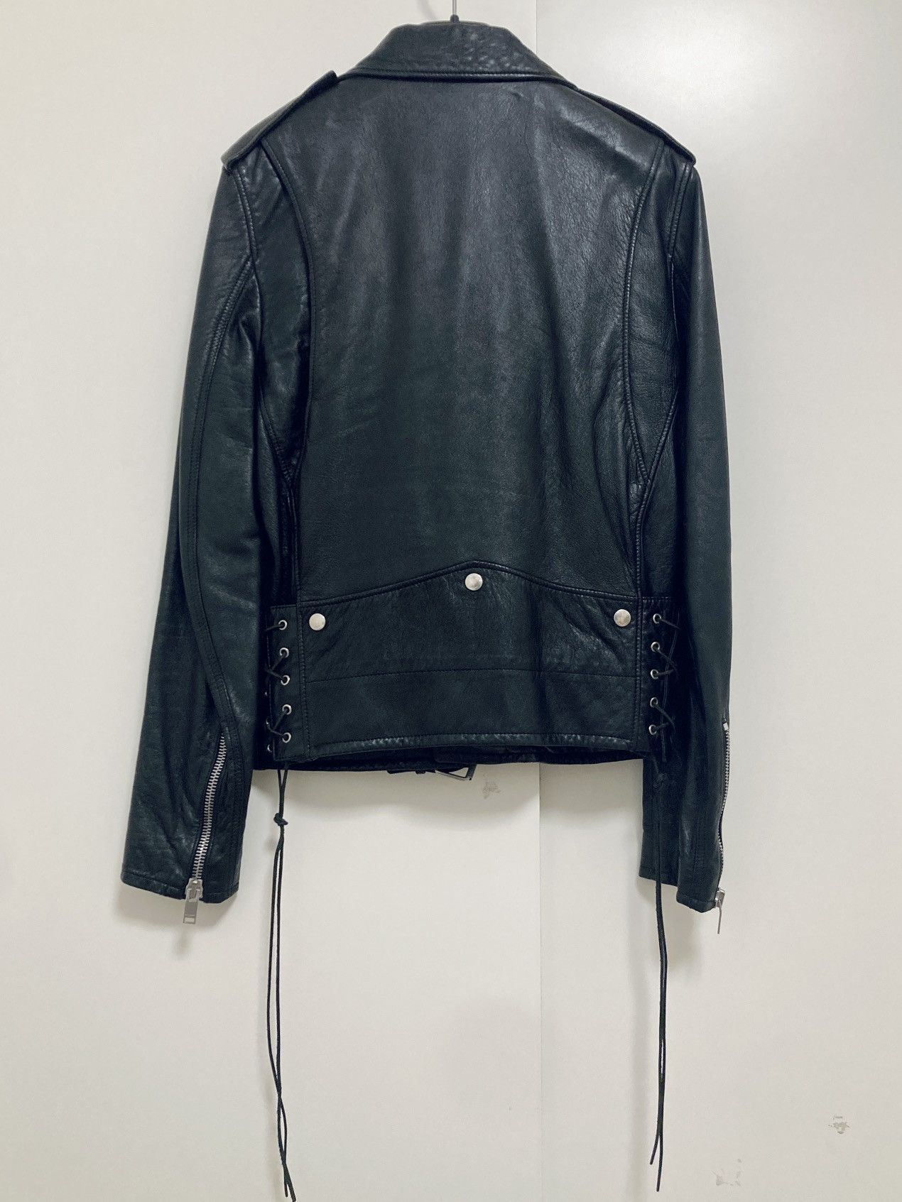 Saint Laurent Paris SAINT LAURENT PARIS BY HEDI SLIMANE 16SS PYTHON LEATHER JKT Size US S / EU 44-46 / 1 - 3 Thumbnail
