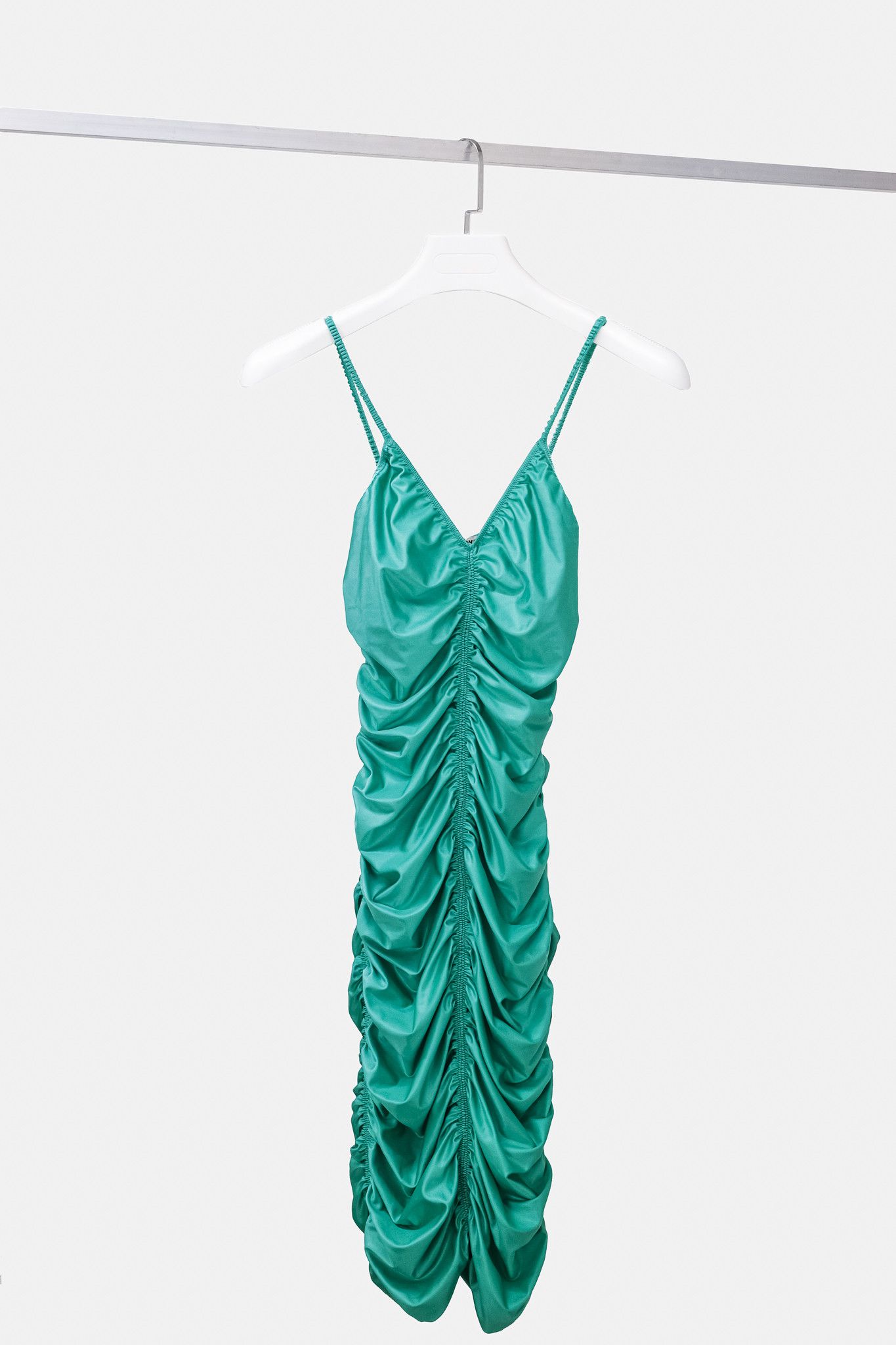 Alexander Wang Alexander Wang Ruched Cami Slip Dres Size S / US 4 / IT 40 - 1 Thumbnail