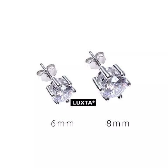 Jewelry Crazy Earrings One Pairs Chrome Jewelry Size ONE SIZE - 3 Thumbnail