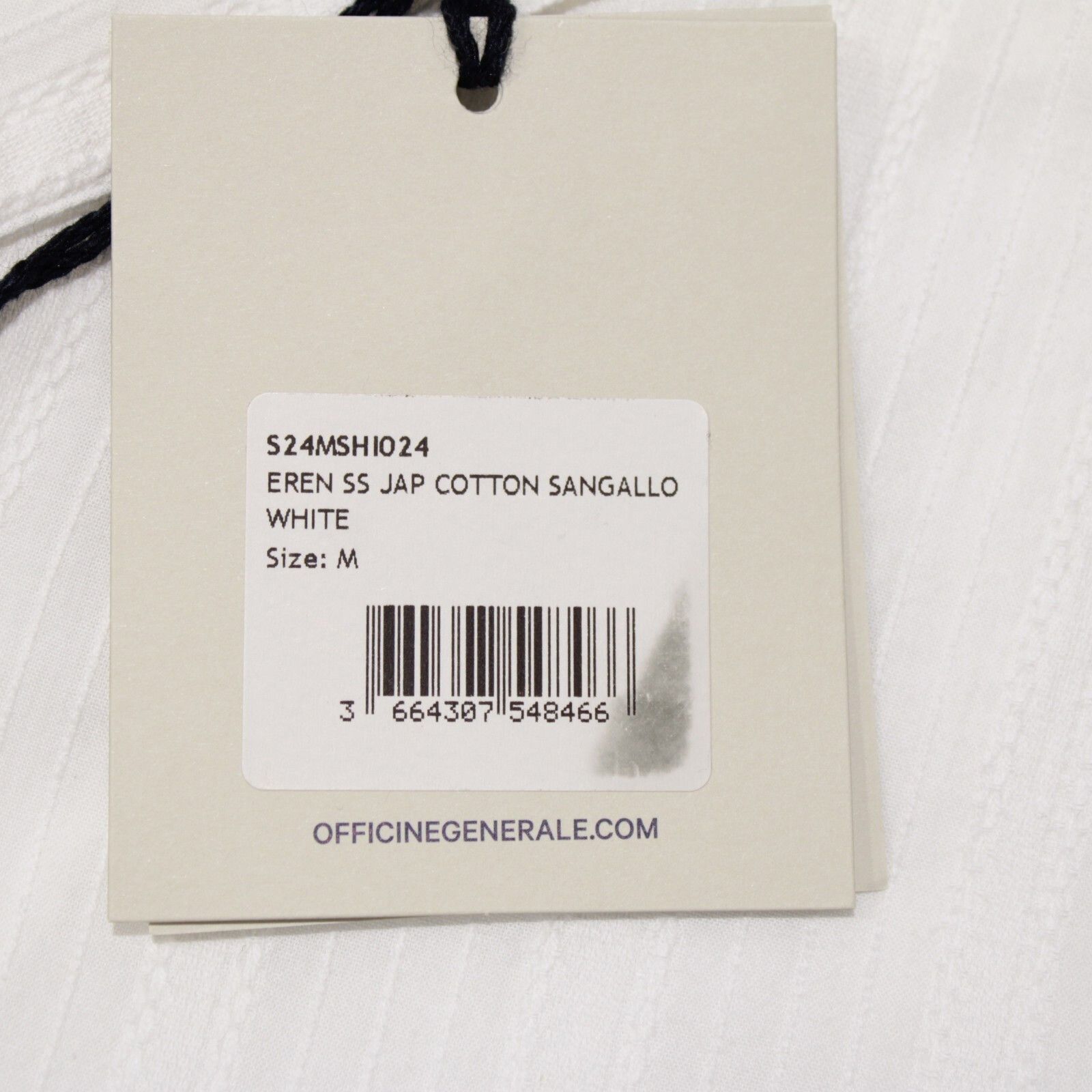 Officine Generale Officine Generale New with tags Shirt Size M US In White Size US M / EU 48-50 / 2 - 7 Thumbnail