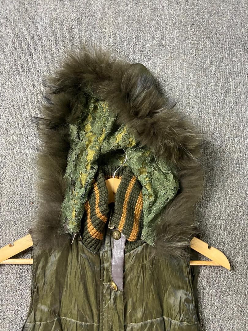 Japanese Brand FULUNZI Brand Utility Vest with Fur Trim (205) Size US L / EU 52-54 / 3 - 8 Thumbnail