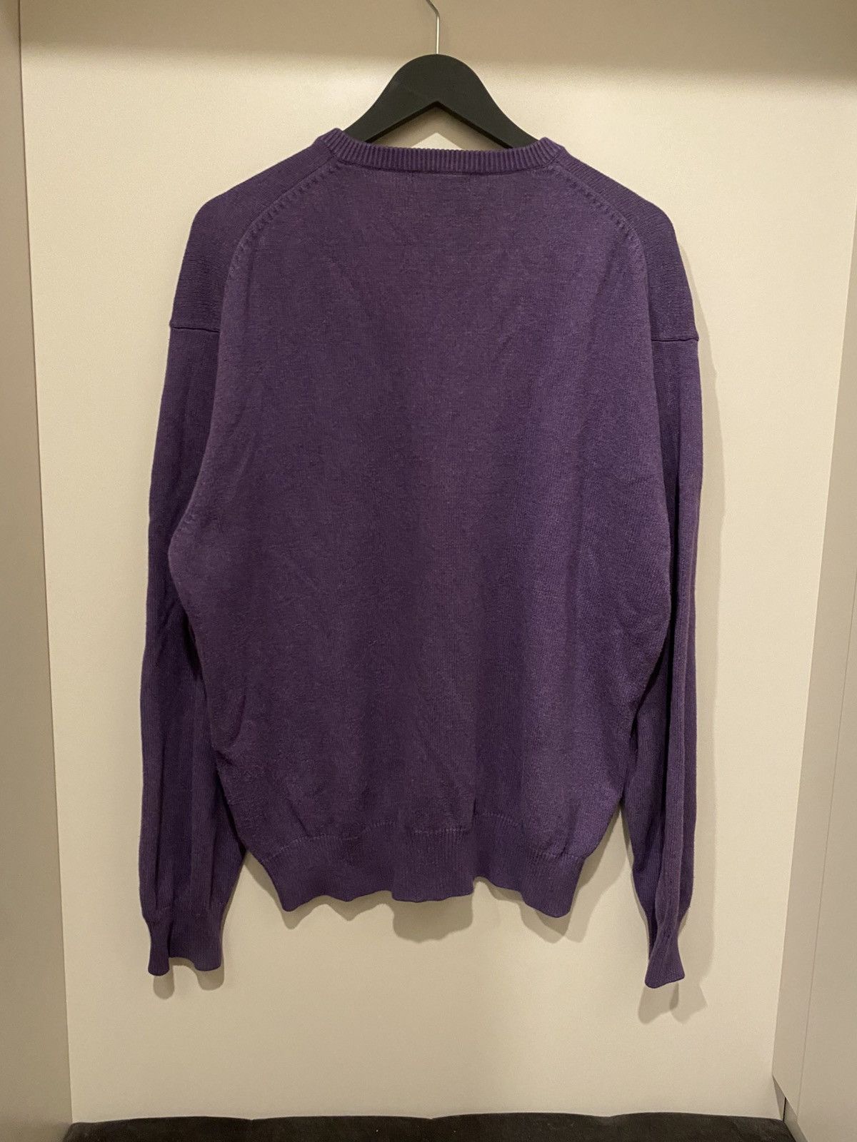 Gant GANT Sweater Purple V-neck Size US XL / EU 56 / 4 - 5 Thumbnail