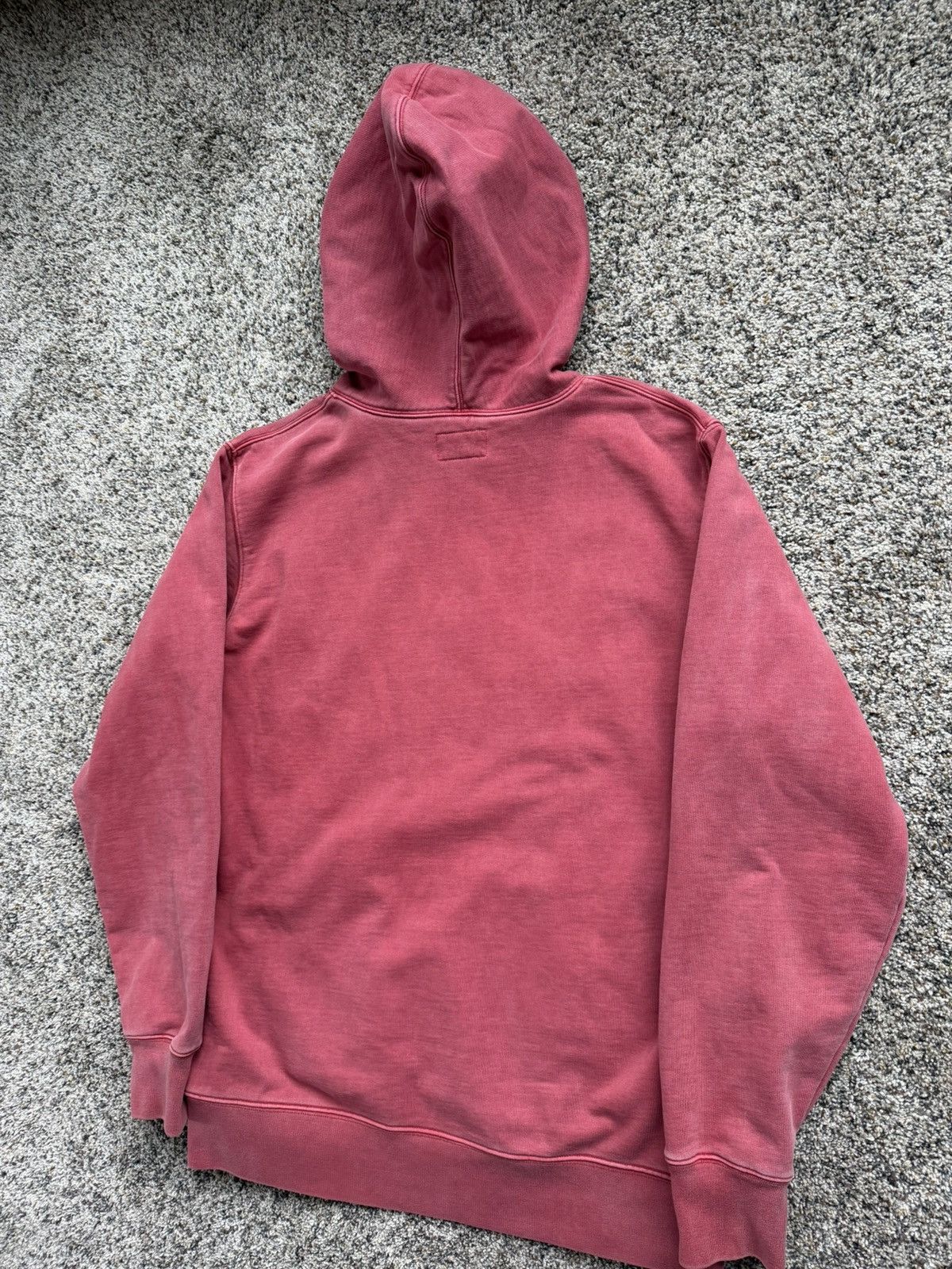 Supreme Supreme washed red hoodie spell out size XL Size US XL / EU 56 / 4 - 20 Thumbnail
