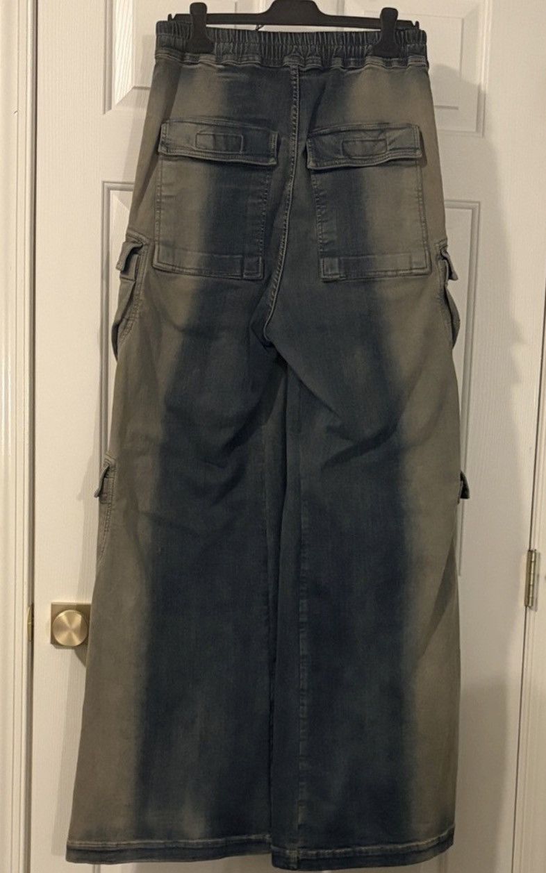 Rick Owens Rick Owens Runway Double Cargo Jumbo Bela Drawstring Denim Size US 36 / EU 52 - 6 Thumbnail