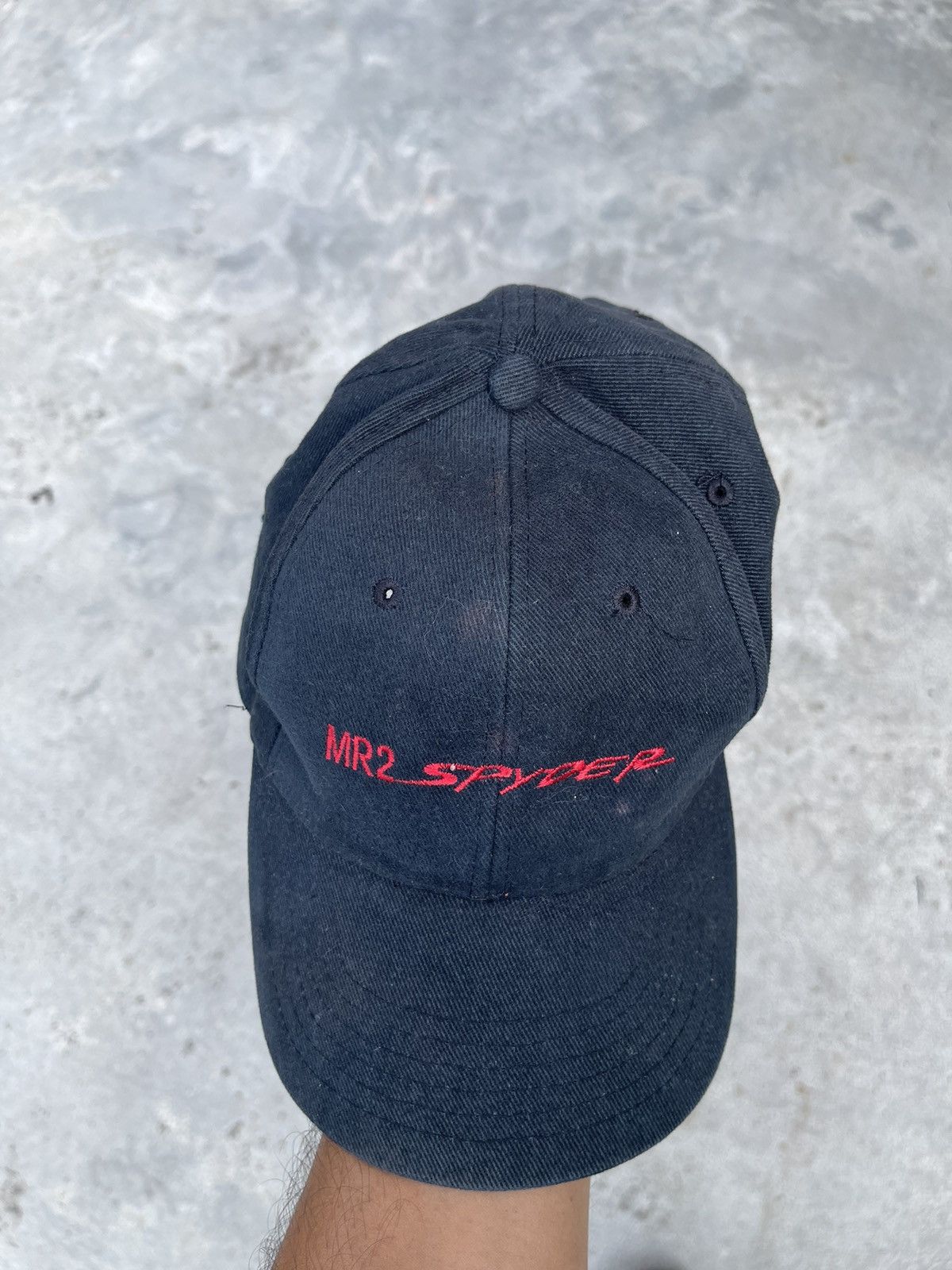Vintage Vintage Toyota MR2 Spyder Cap Distressed Adult Adjustable Size ONE SIZE - 4 Thumbnail