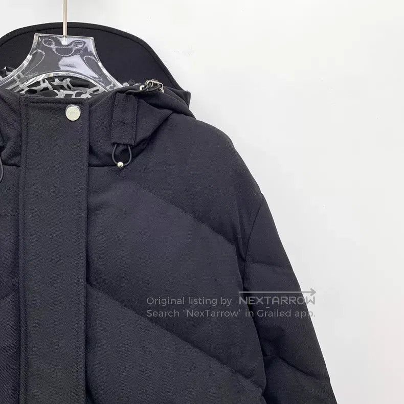 Hermes Hermes Black Goose Down Hooded Long Sleeve Puffer Jacket Size XS / US 0-2 / IT 36-38 - 3 Thumbnail