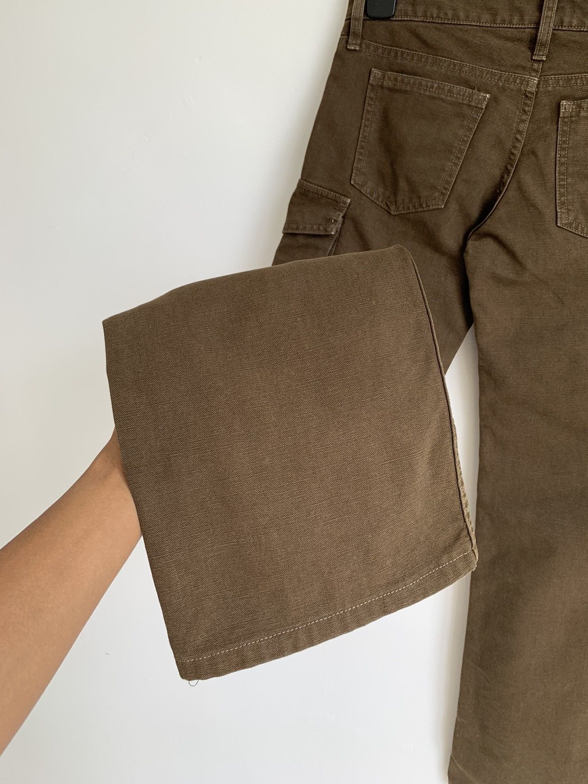 If Six Was Nine 2000s L.G.B Canvas Leg Zipper Cargo Pant Size US 26 / EU 42 - 17 Thumbnail