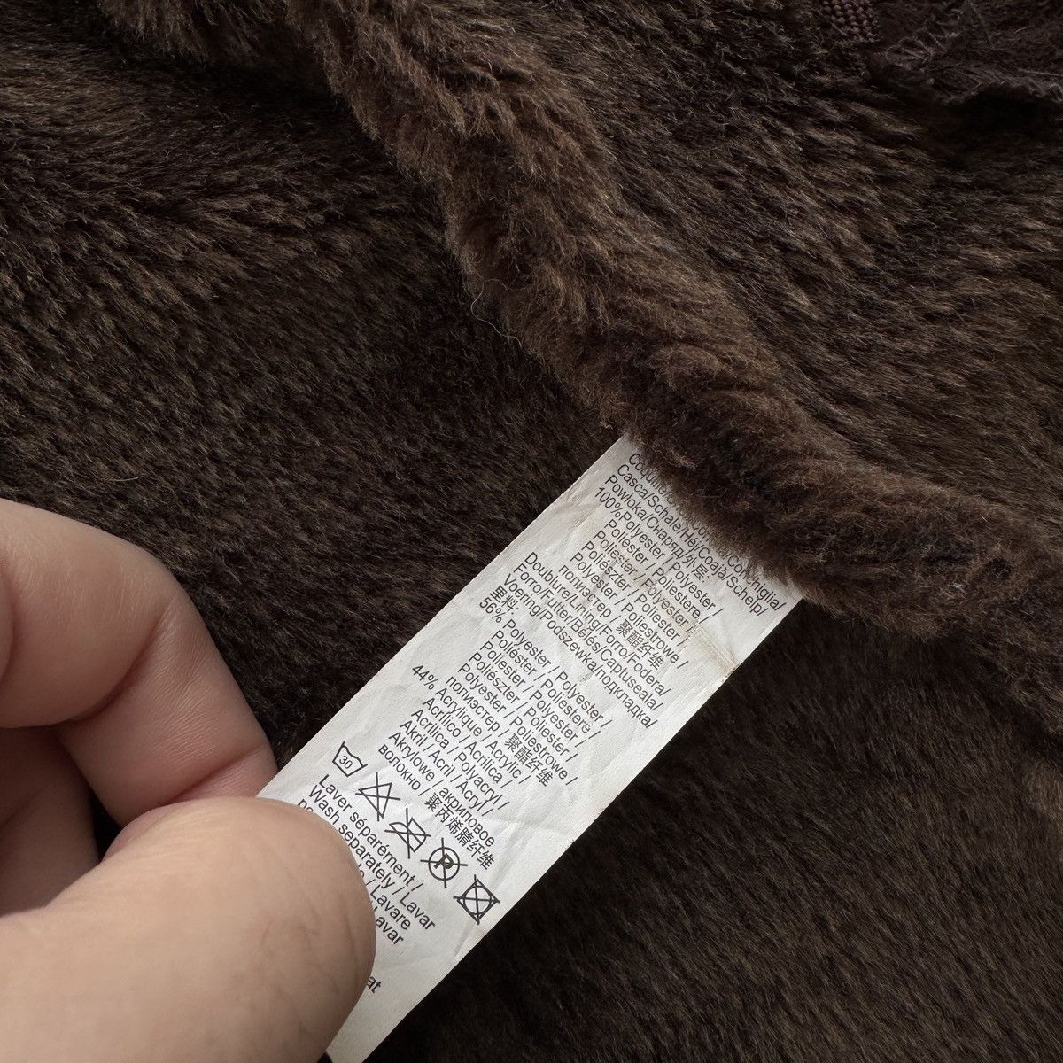 Hysteric Glamour Y2K / Boho Vintage Faux Fur Shearling/Sheepskin Style Jacket Size M / US 6-8 / IT 42-44 - 14 Thumbnail