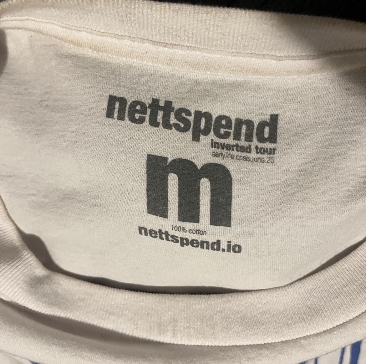 Other Vlone Nettspend White Tee Size US M / EU 48-50 / 2 - 2 Thumbnail