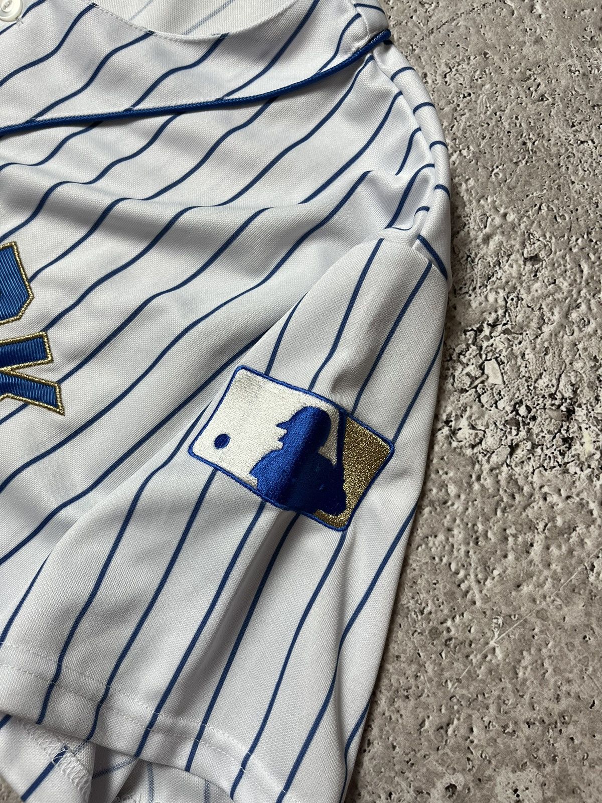 MLB × Majestic × New York Yankees New York Yankees MLB Majestic jersey Size L Size US L / EU 52-54 / 3 - 5 Thumbnail