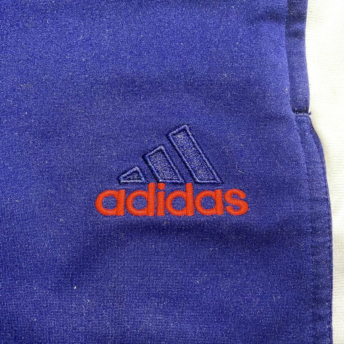 Adidas Adidas AW’99 Side Stripe Embroidered Logo Zip Track Pants Size US 30 / EU 46 - 8 Thumbnail