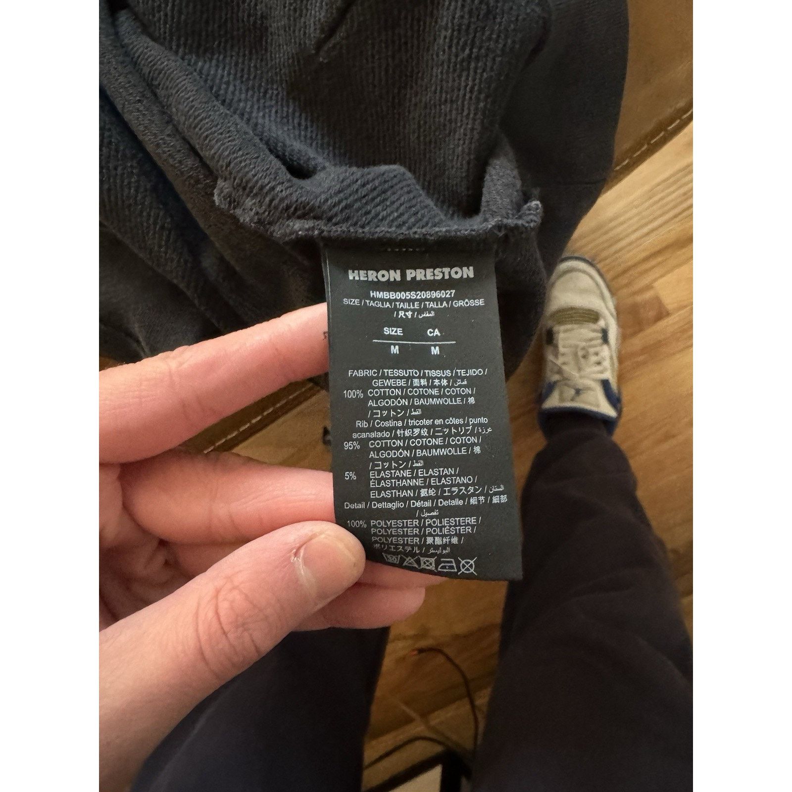 Heron Preston Heron Preston Black Hoodie fits Large (check description) Size US M / EU 48-50 / 2 - 9 Thumbnail