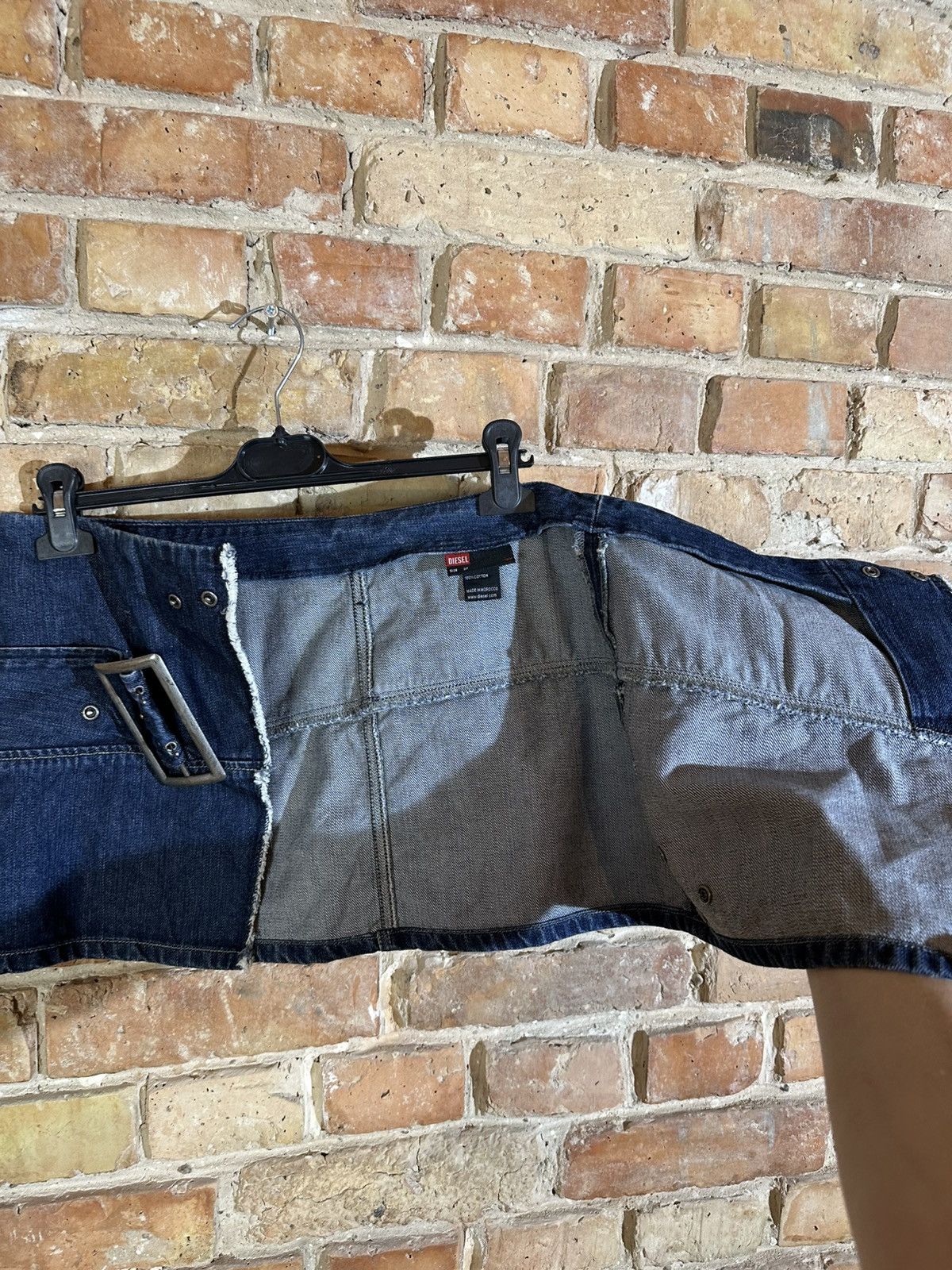 Diesel Diesel denim mini skirt western USA cowboy Y2K Size 27" / US 4 / IT 40 - 6 Thumbnail