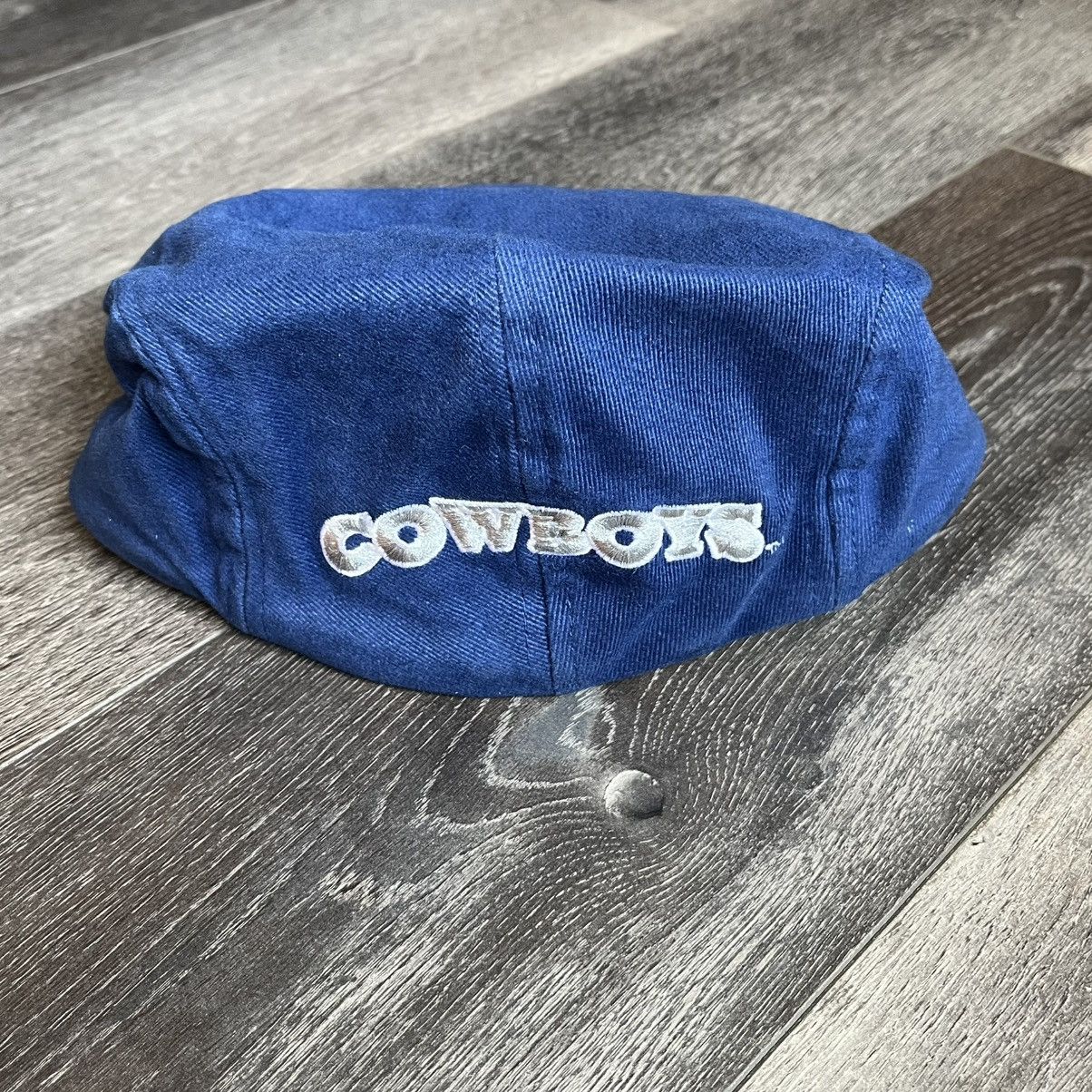 NFL Rare Vintage 90s NFL Drew Pearson Dallas Cowboys Newsboy Hat Size ONE SIZE - 5 Thumbnail