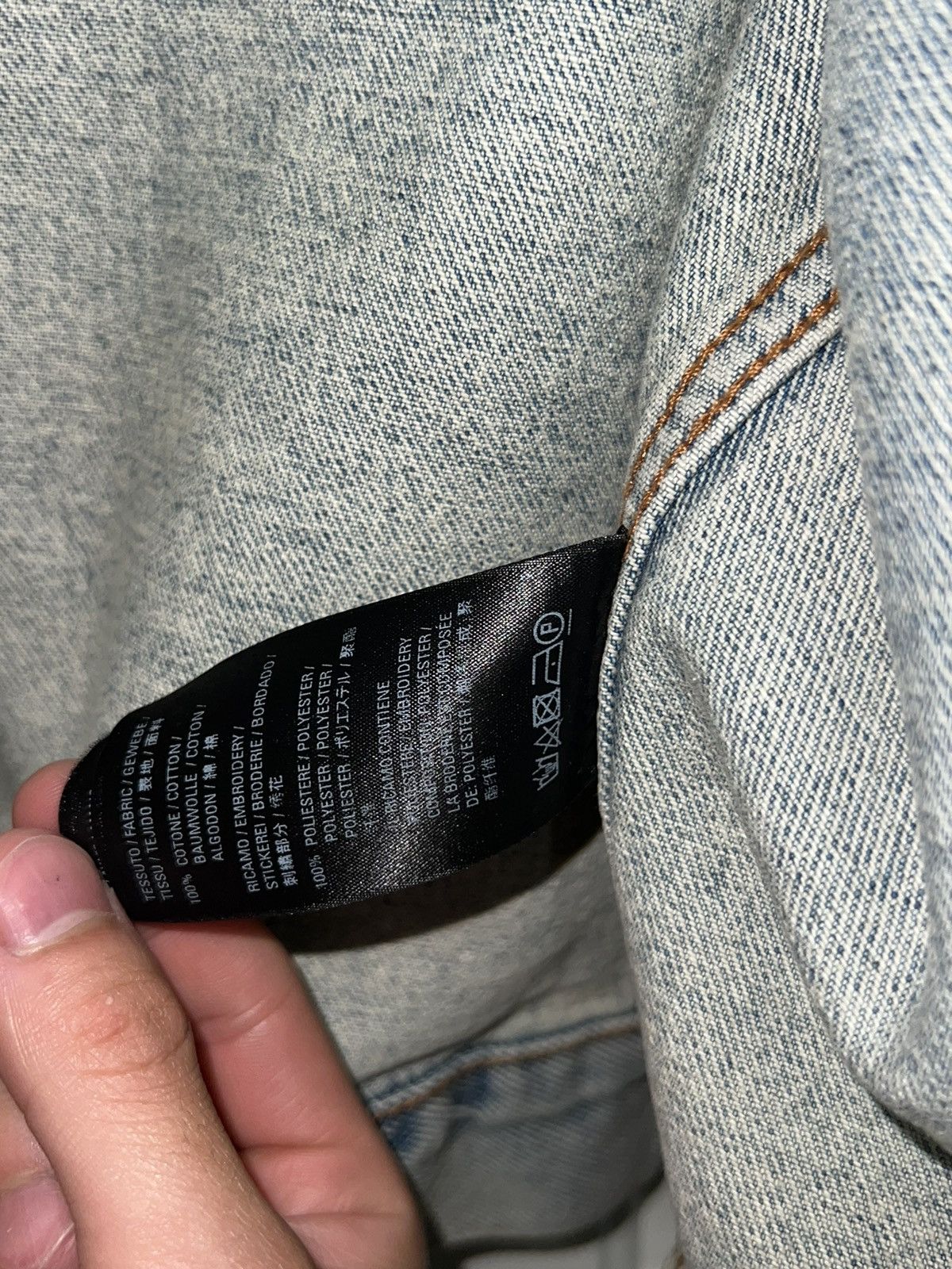Balenciaga Balenciaga Jean Jacket Size US M / EU 48-50 / 2 - 4 Thumbnail