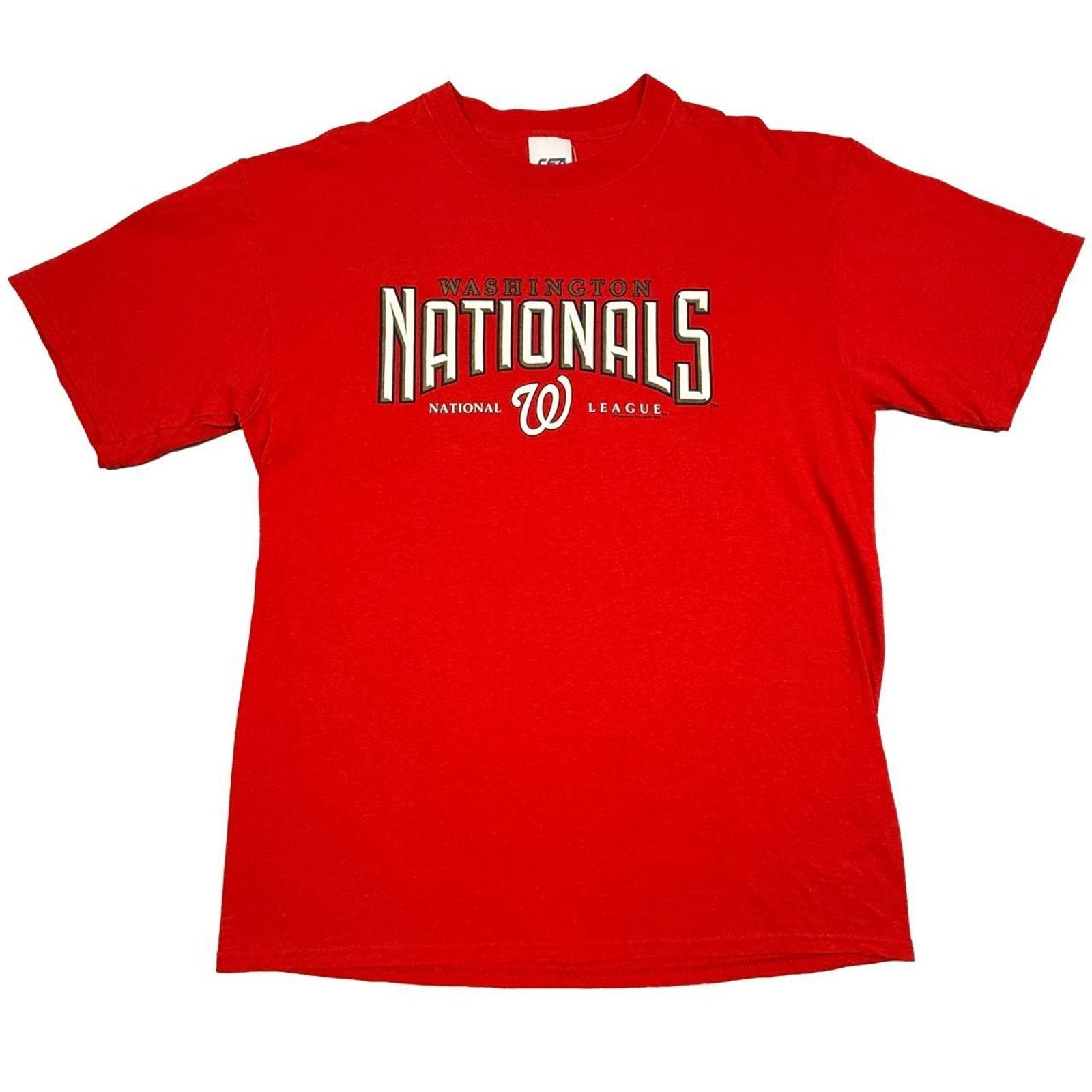 MLB Vintage washington nationals shirt L y2k MLB DC 2005 Size US L / EU 52-54 / 3 - 1 Thumbnail