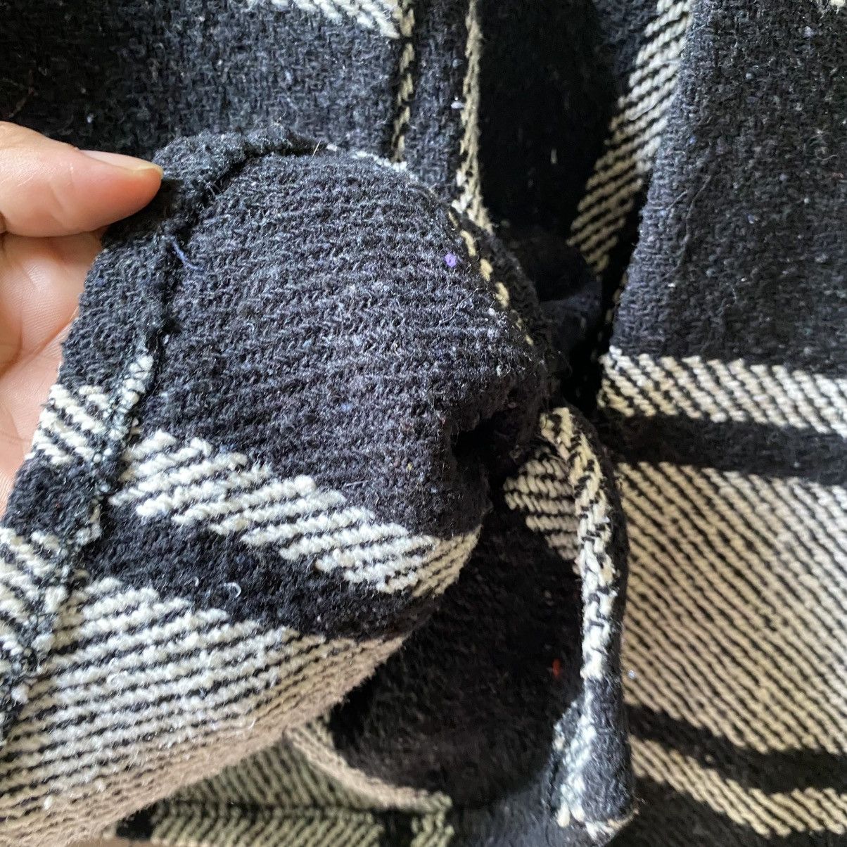 Vintage Black & White Striped Baja Hoodie Pullover Size US XL / EU 56 / 4 - 14 Thumbnail