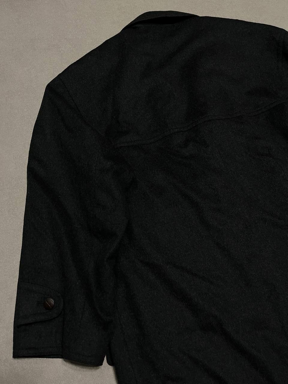 Other Vintage 90s Men`s Coat Viscose Wool Heavyweight Size US L / EU 52-54 / 3 - 11 Thumbnail