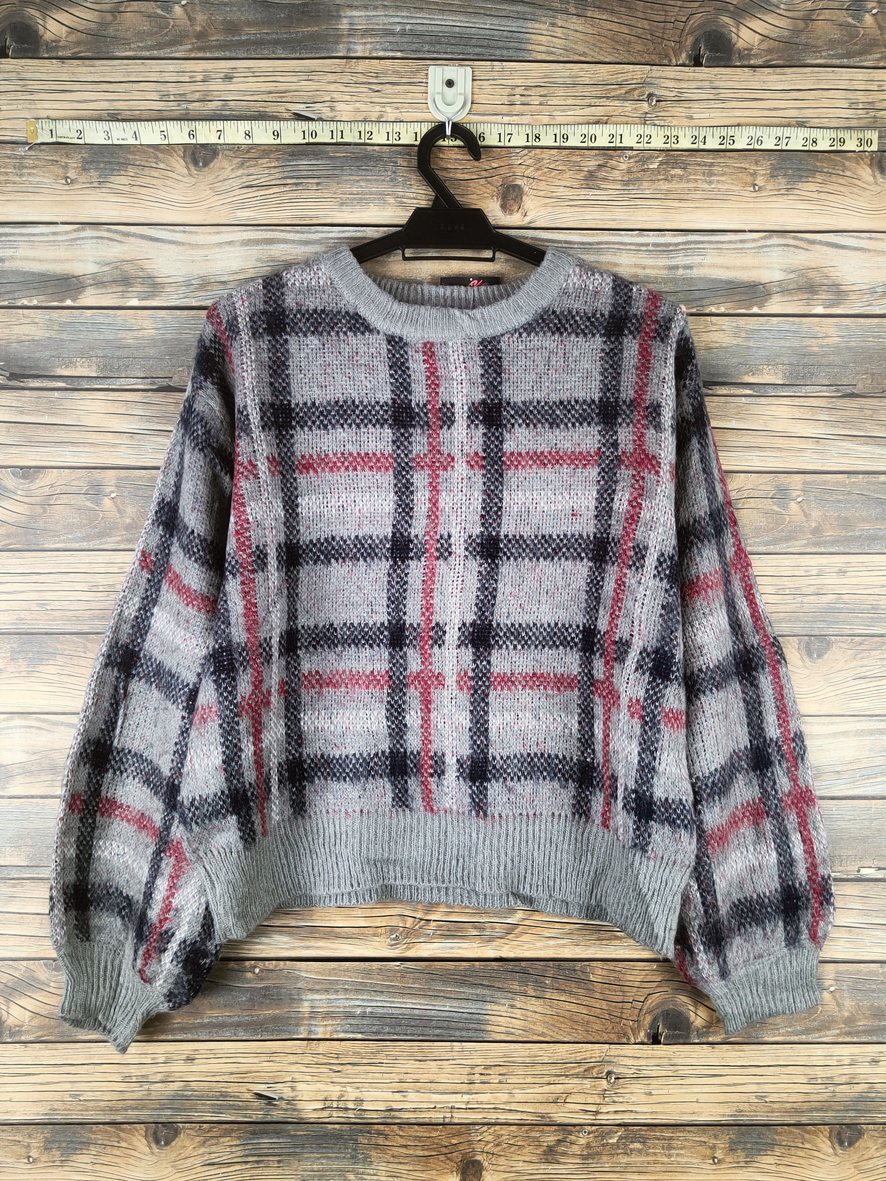 Japanese Brand DL Petit Flew Gray Knitwear Sweatshirts #46-123 Size M / US 6-8 / IT 42-44 - 1 Thumbnail