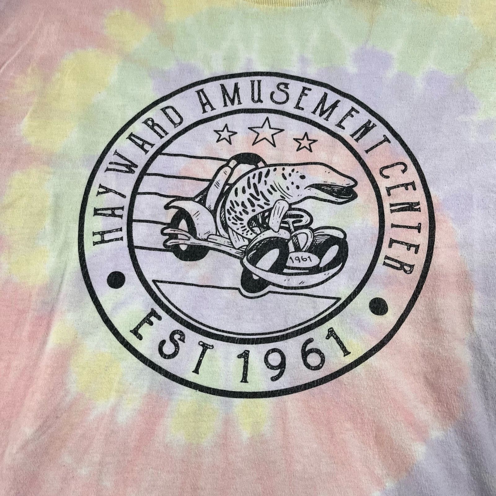 Gildan Vintage 90s Tie Dye Retro Stoner Fish Shirt Size Large Size US L / EU 52-54 / 3 - 2 Thumbnail