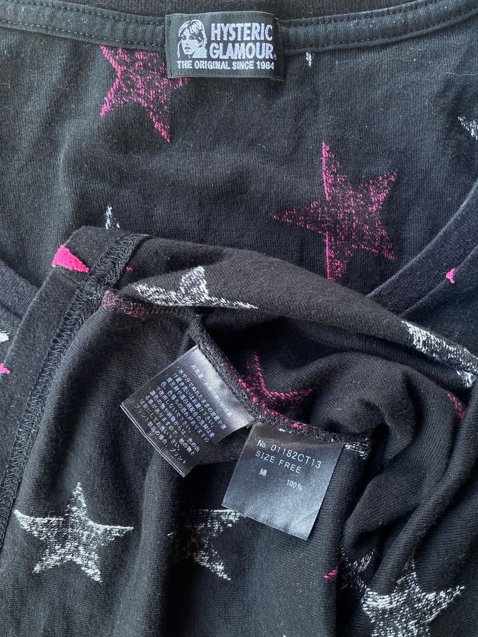 Hysteric Glamour ✅ HYSTERIC GLAMOUR superfuzz 75 velvet font Japan tee shirt Size S / US 4 / IT 40 - 7 Thumbnail