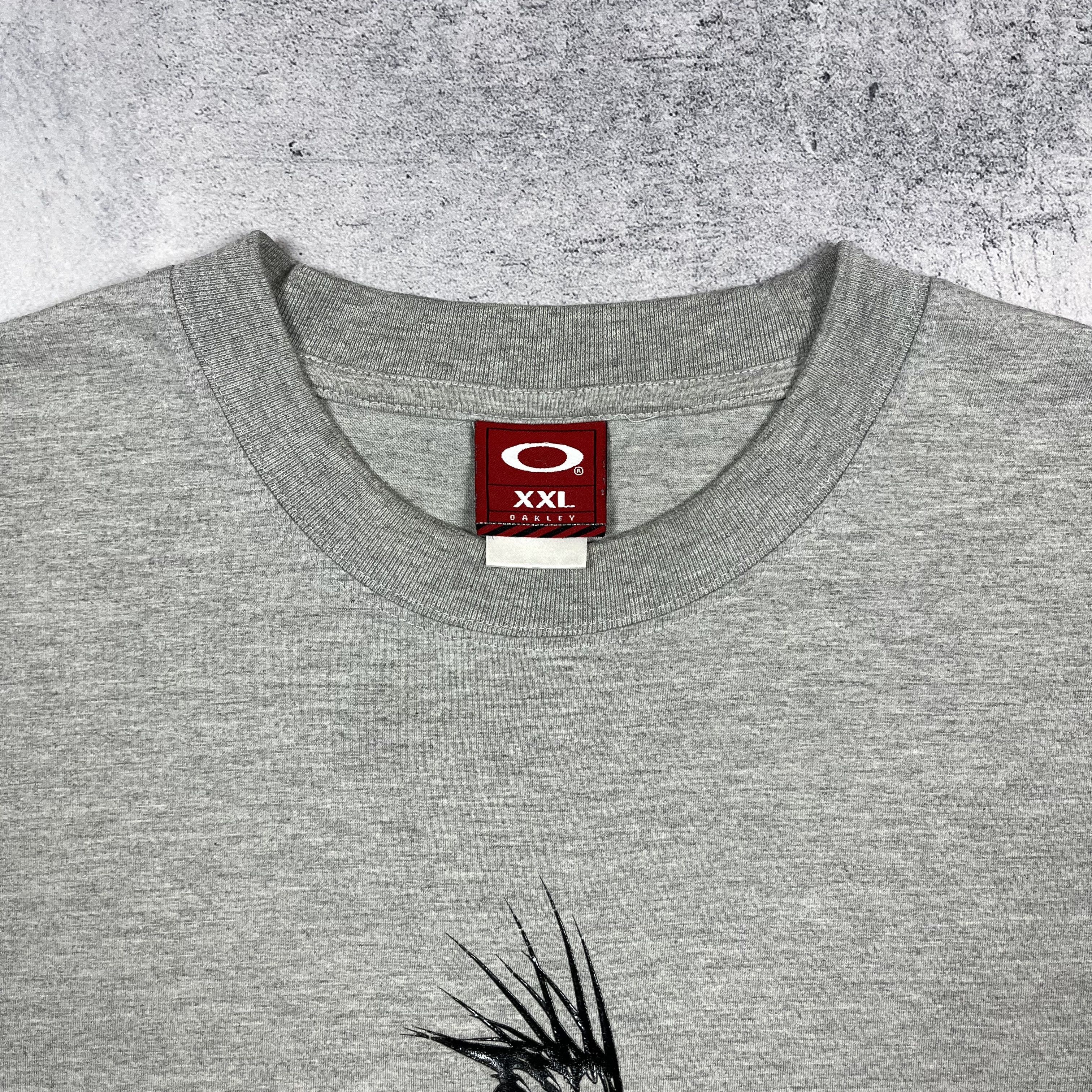 Oakley Vintage Oakley Factory Pilot Medusa Rare T Shirt 90’s Size US XXL / EU 58 / 5 - 10 Thumbnail