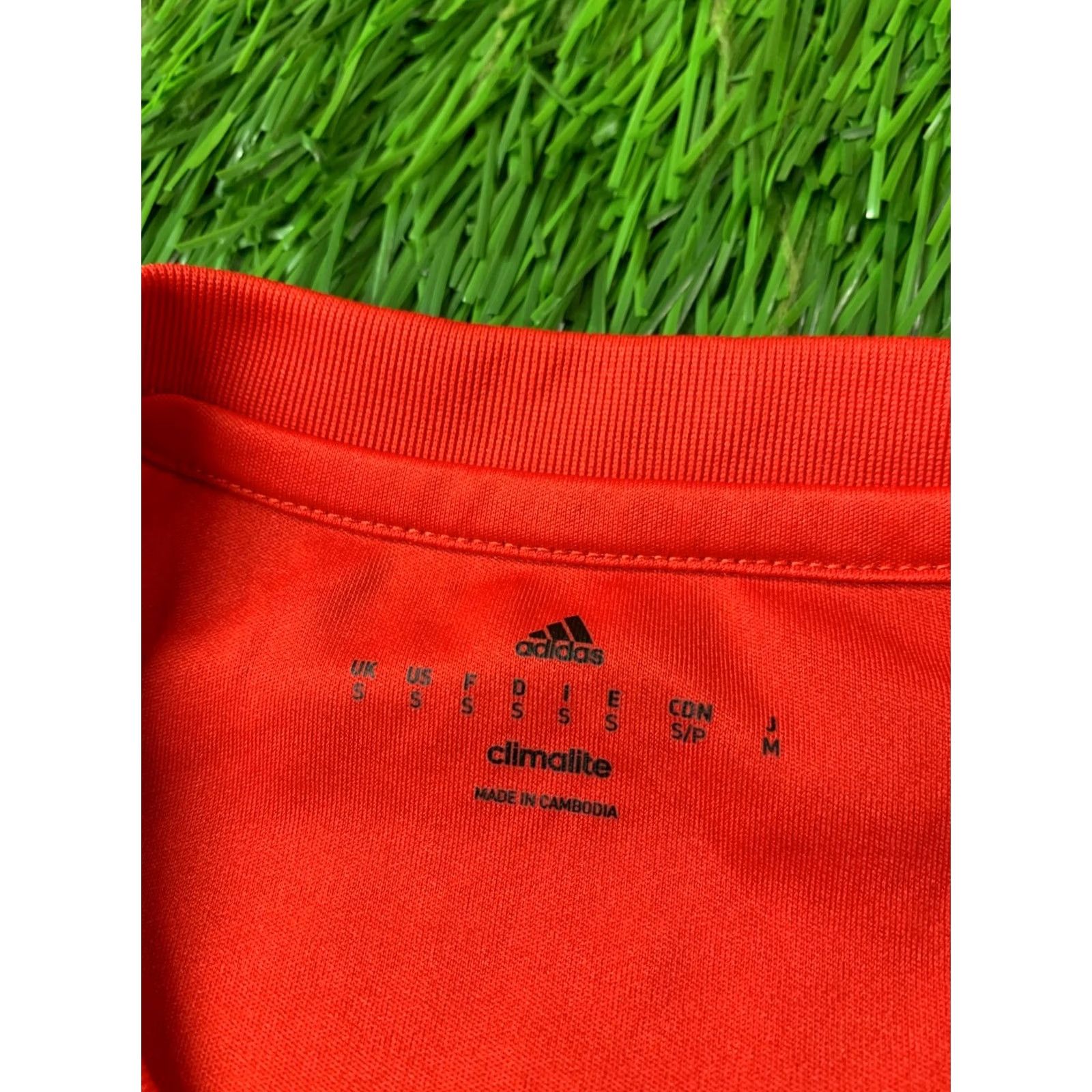 Adidas ADIDAS Tango PERFORMANCE ORIGINAL 2016 FOOTBALL SHIRT JERSEY S SMALL Men Shirt Short Sleeve Red Black White 2016 Tango Mens Size US S / EU 44-46 / 1 - 5 Thumbnail