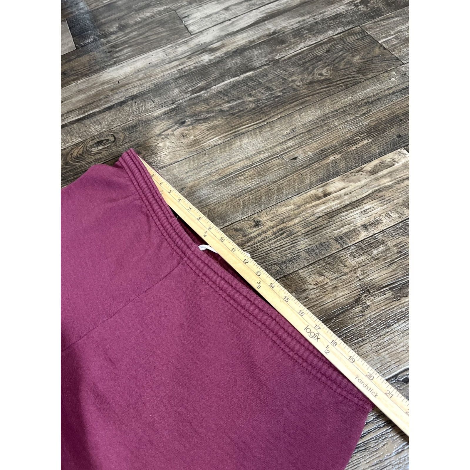 Lee VINTAGE Lee Sweatpants Pants XLT Red 90s Mens Baggy Cotton Activewear Mens Y2K Size US 35 - 3 Thumbnail