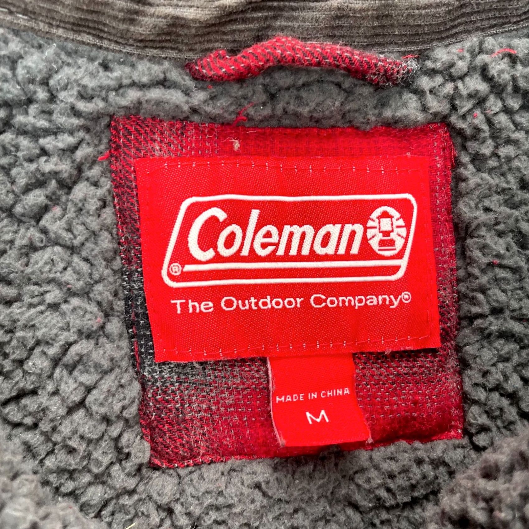 Vintage Coleman Jacket Mens M Red Plaid Buffalo Sherpa Lined Shacket Coat Flannel Shirt Coat Jacket Size US M / EU 48-50 / 2 - 4 Thumbnail