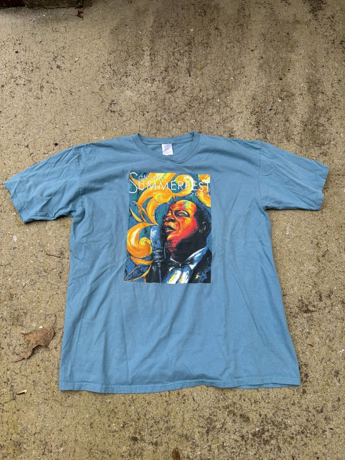 Band Tees Vintage Louis Armstrong Jazz T Shirt Size US XXL / EU 58 / 5 - 1 Thumbnail