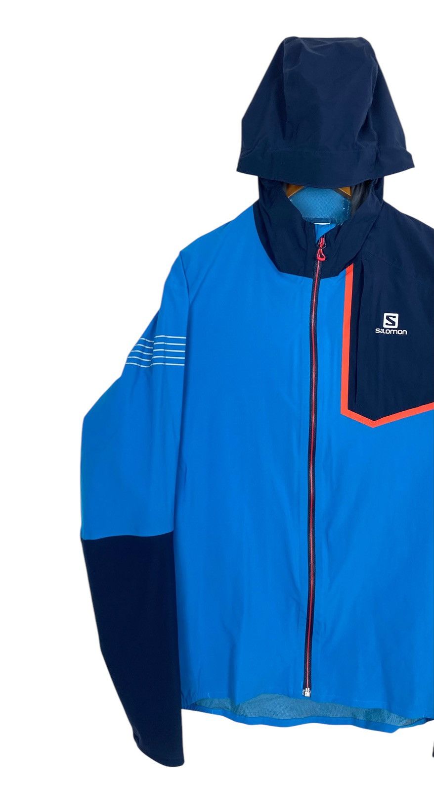 Salomon Rare‼️ Salomon Rain Jacket Hoodie Size US M / EU 48-50 / 2 - 2 Thumbnail