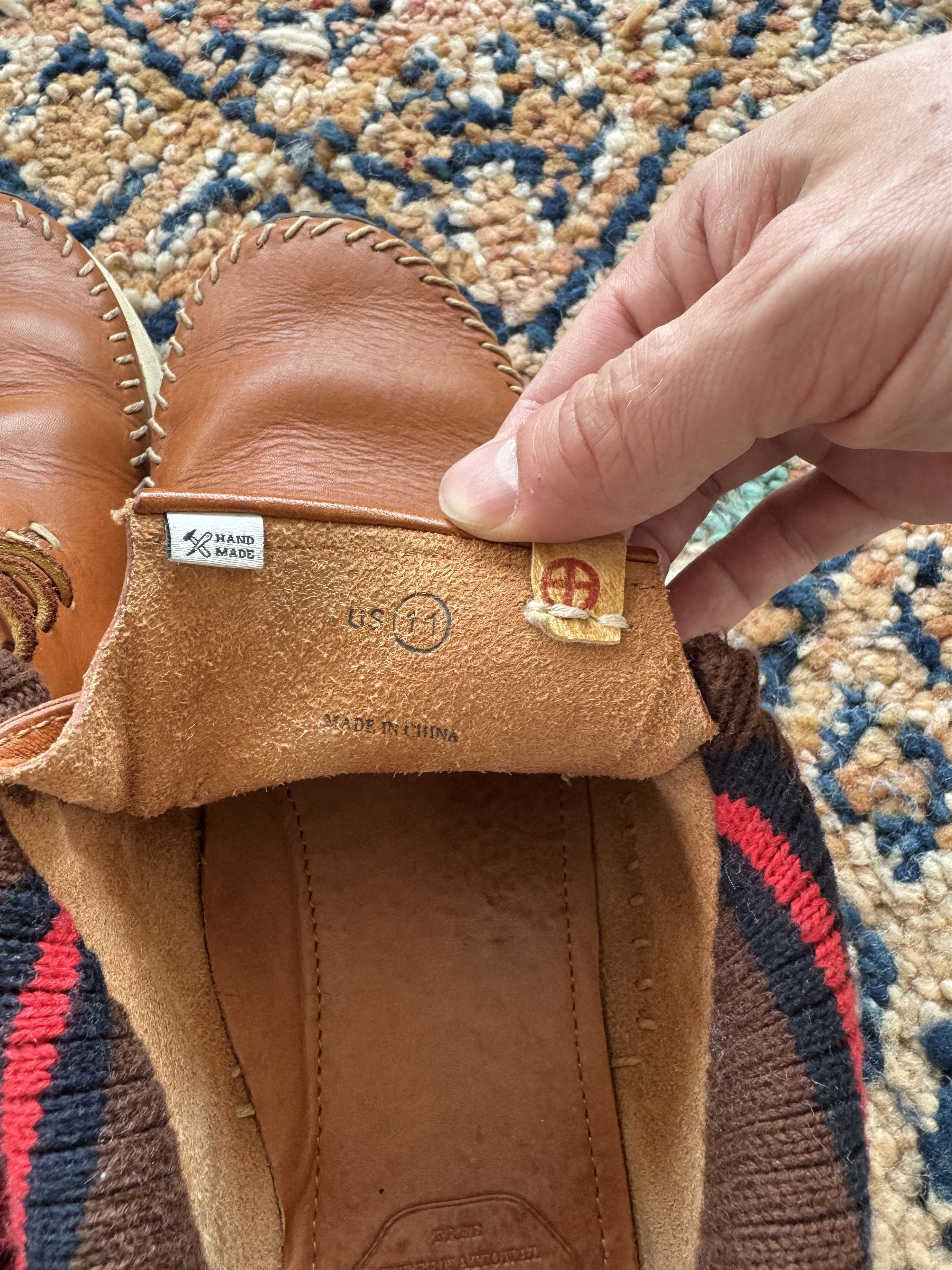Visvim Maliseet-FOLK Lt. Brown Size US 11 / EU 44 - 4 Thumbnail
