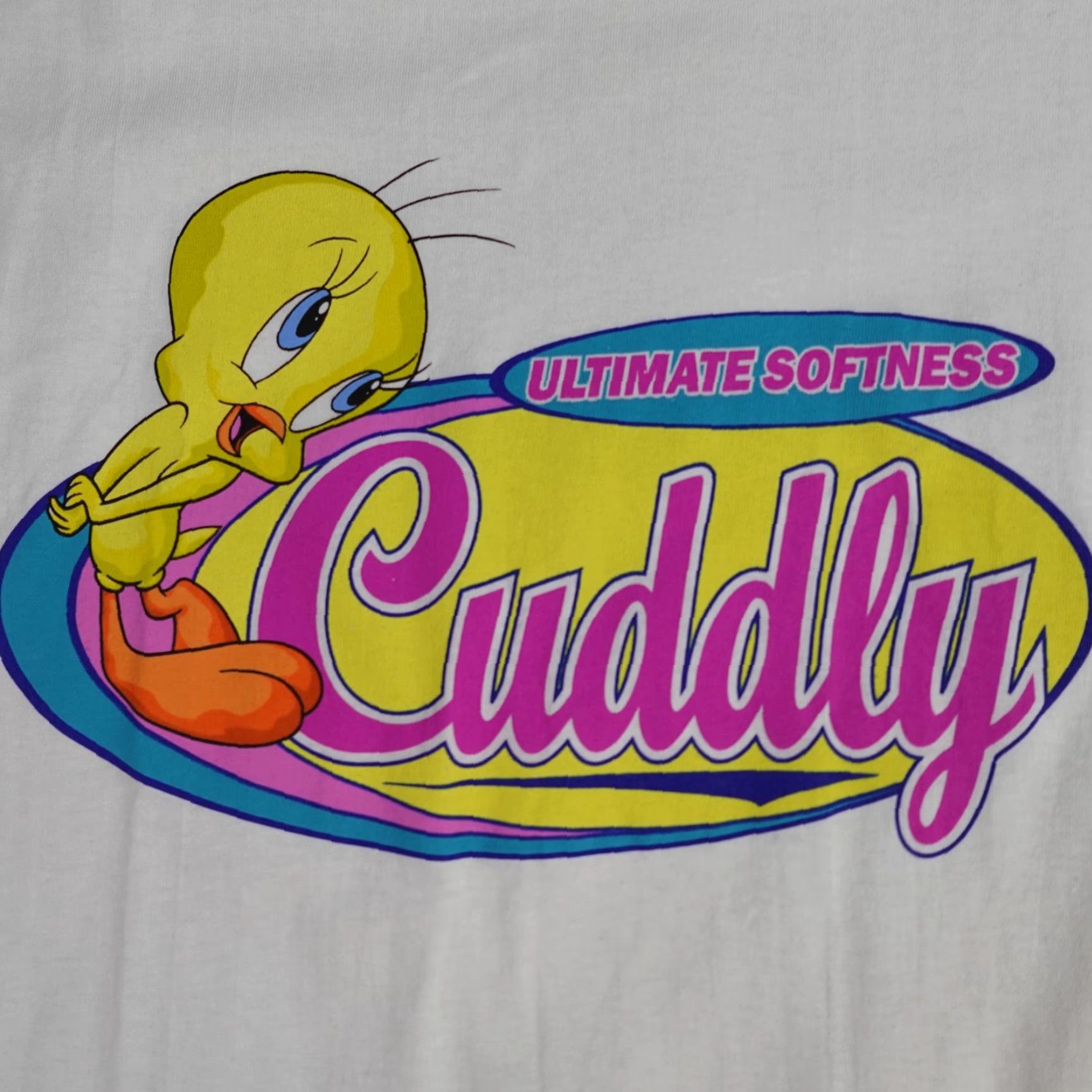 Vintage VINTAGE Tweety Bird T-shirt White 1995 Made in USA Old Stock Mens M Short Sleeve Crew Neck Shirt Size US M / EU 48-50 / 2 - 2 Thumbnail