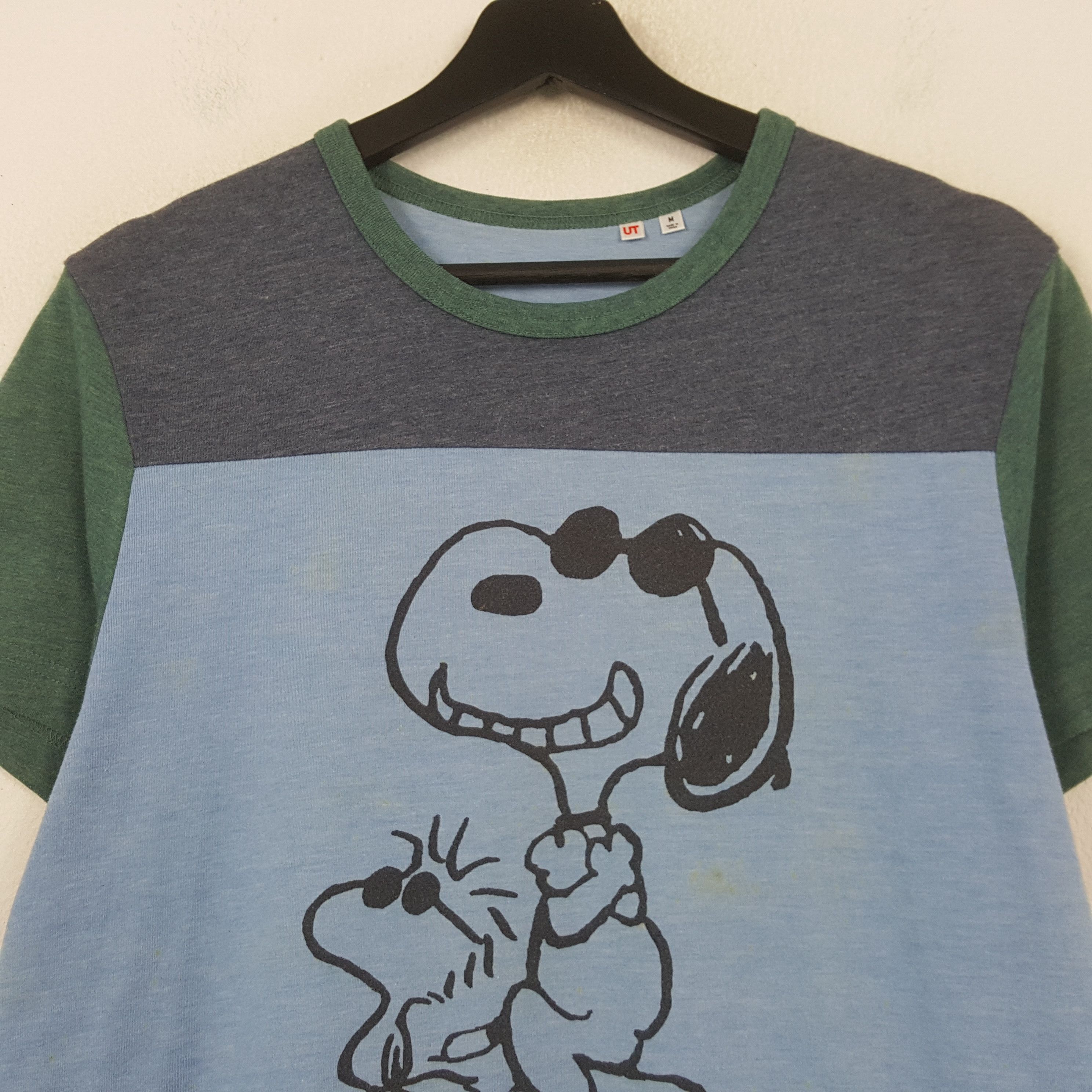 Uniqlo Joe Cool Snoopy Uniqlo Tshirt RR23 Size US M / EU 48-50 / 2 - 2 Thumbnail