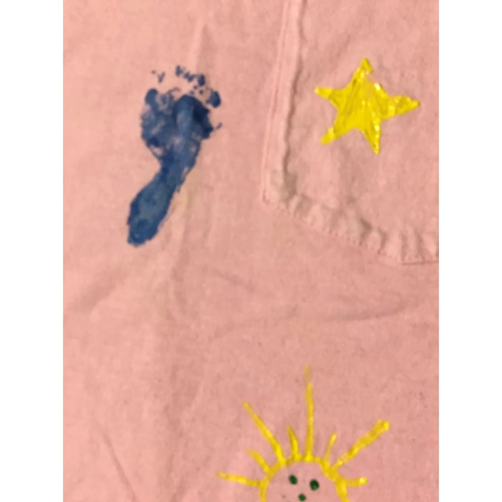 Fruit Of The Loom VINTAGE FOTL Grandma Hand Print Paint Shirt L USA Pink 90s Grunge Fruit of the Loom Mens T-Shirt Women's? Size US L / EU 52-54 / 3 - 5 Thumbnail