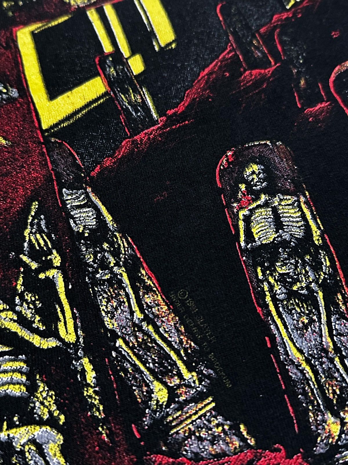 Band Tees 🔥RARE🔥Vintage 90s Slayer season in the abyss Size US XL / EU 56 / 4 - 3 Thumbnail