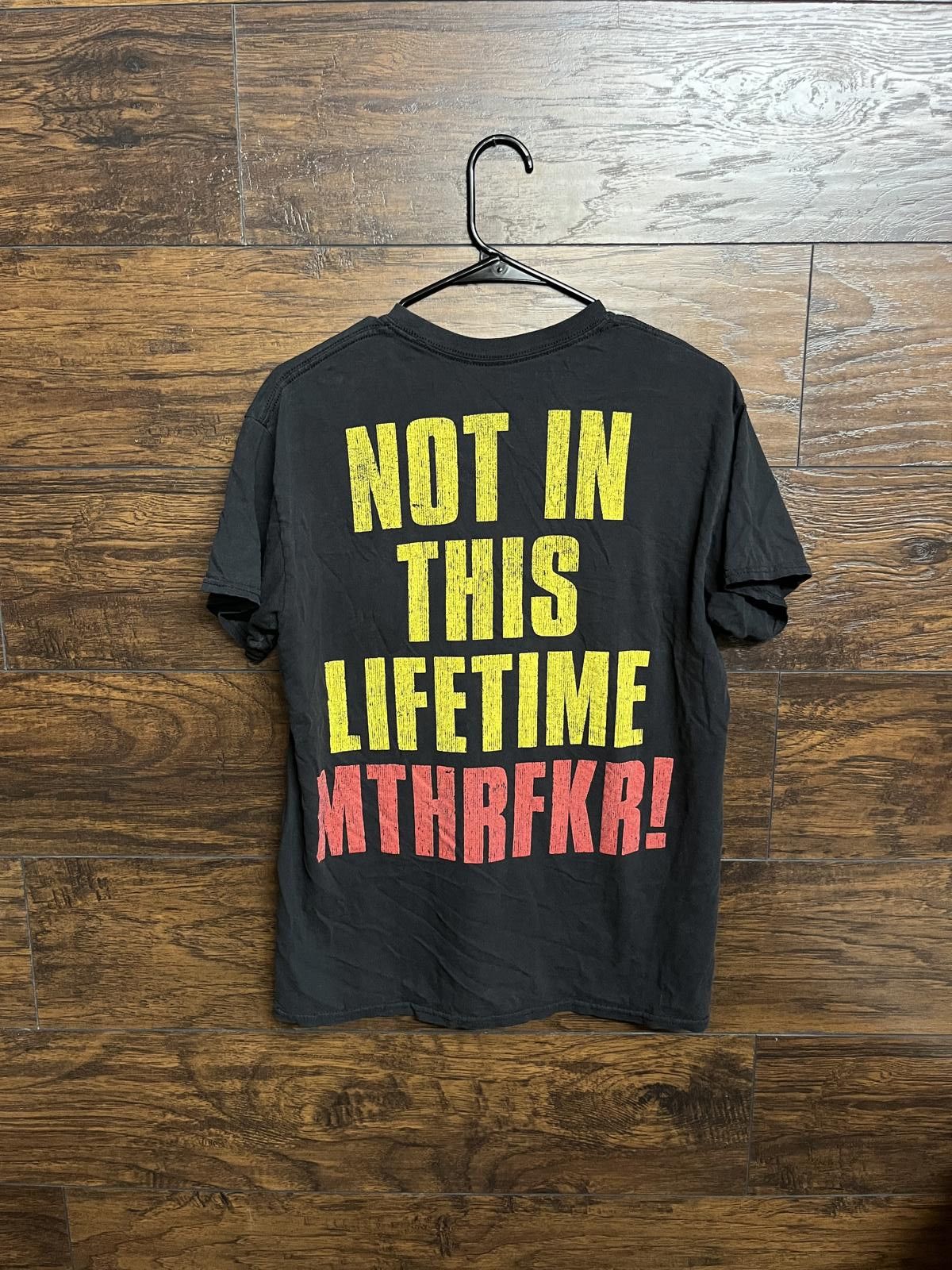 Designer Guns n Roses Tour T-shirt - Not in This Lifetime MTHRFCKR! M Size US M / EU 48-50 / 2 - 1 Thumbnail