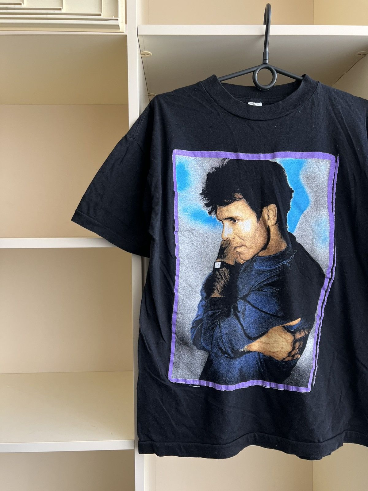Band Tees Vintage 1991 Cliff Richard Tee Band T-Shirt Single Stitch Size US L / EU 52-54 / 3 - 4 Thumbnail