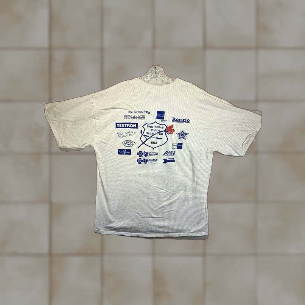 Gildan VINTAGE Providence Rhode Island T-Shirt XL 2000s Graphic Print Men White All Seasons Size US XL / EU 56 / 4 - 1 Thumbnail