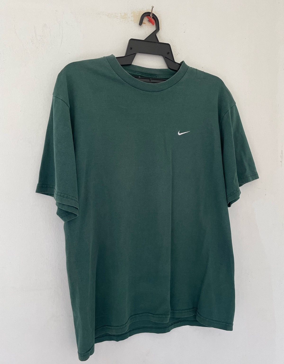 Nike × Vintage VINTAGE NIKE DUCK GREEN SWOOSH TEE Size US M / EU 48-50 / 2 - 1 Thumbnail