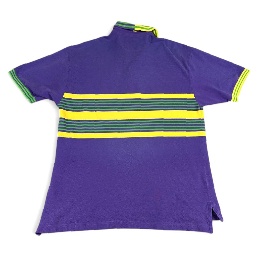 Vintage VINTAGE Mark Alexander Sport Polo Shirt Mens M Purple Stripe 90s Shirt Size US M / EU 48-50 / 2 - 3 Thumbnail