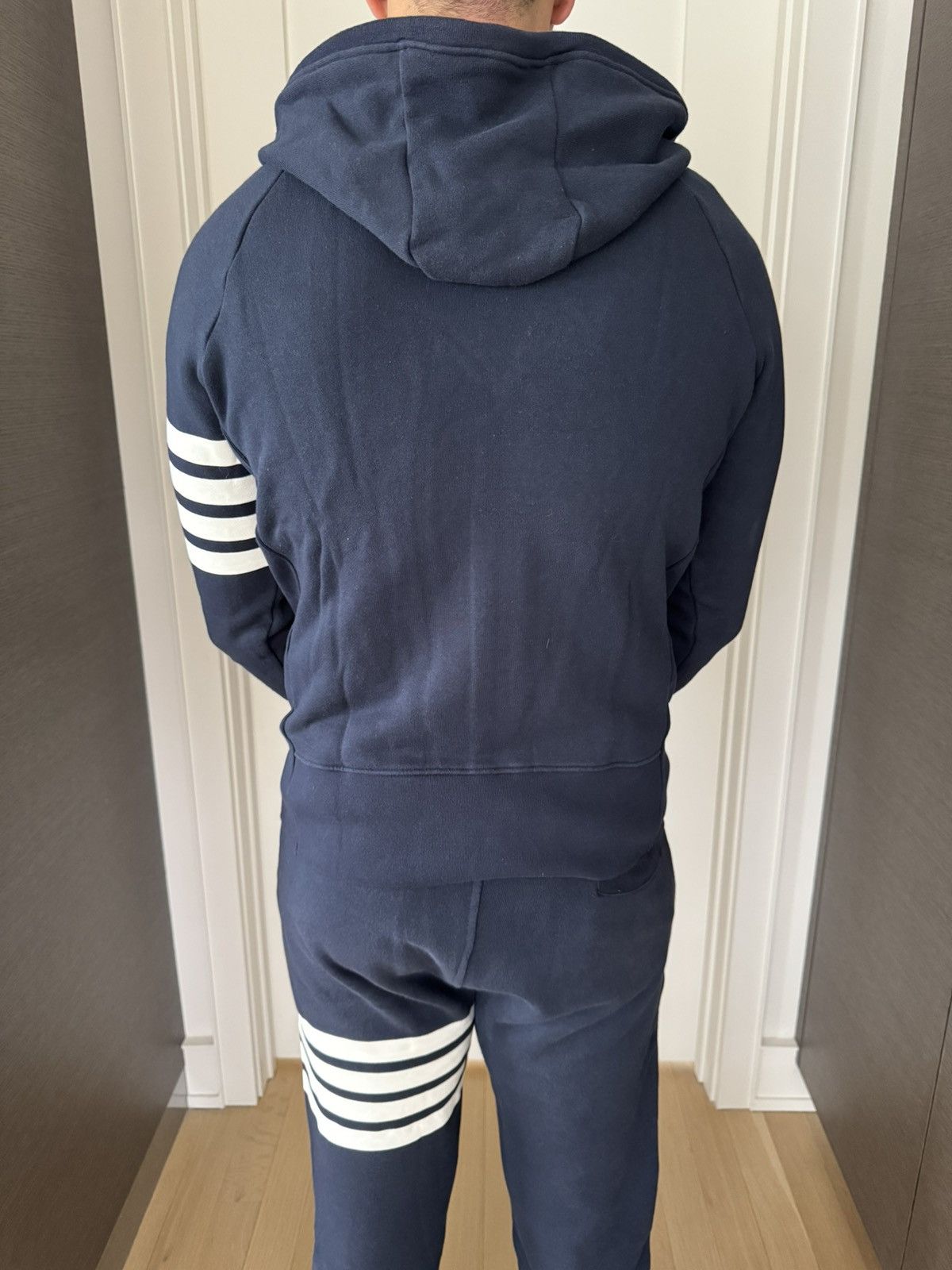 Thom Browne Navy classic hoodie Size US M / EU 48-50 / 2 - 16 Thumbnail