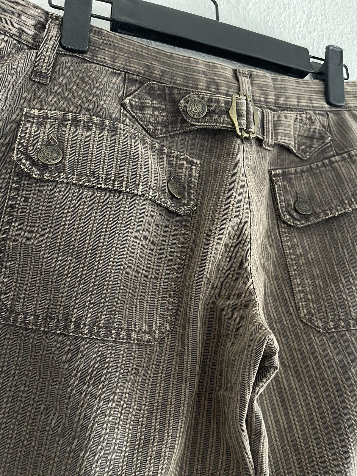 Dolce & Gabbana Dolce Gabbana Striped Pants Size US 29 - 5 Thumbnail