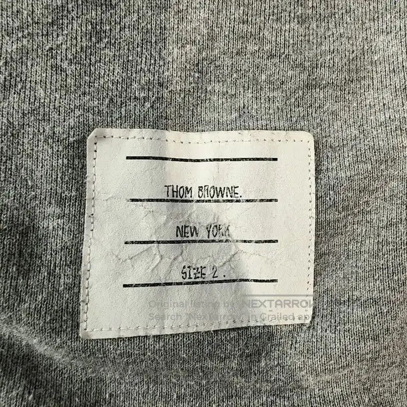 Thom Browne Thom Browne Gray Cotton Women's Sweatshirt . Size L / US 10 / IT 46 - 4 Thumbnail