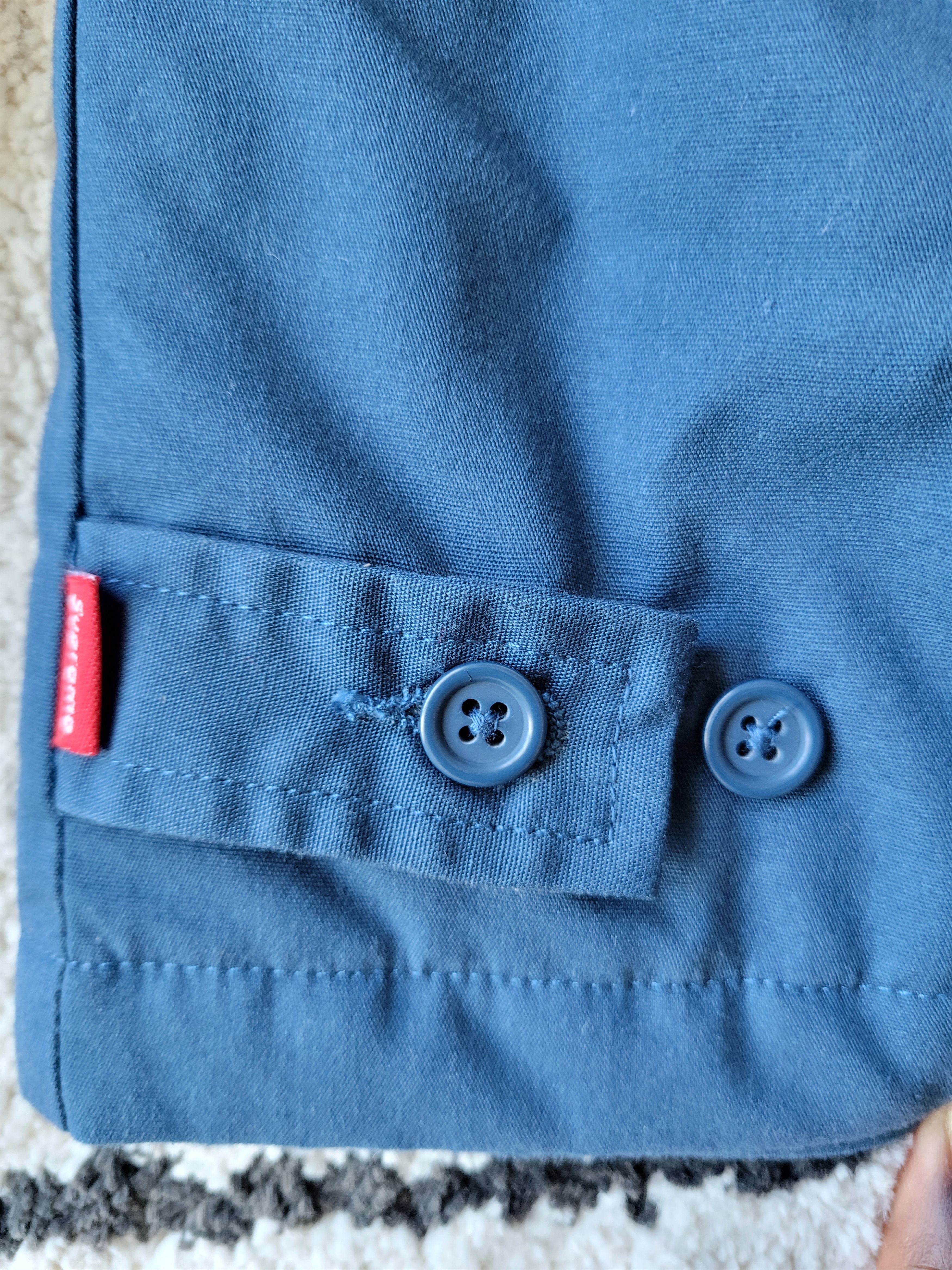 Supreme Supreme x Thrasher Skate And Destroy Blue Bomber Jacket (M) Size US M / EU 48-50 / 2 - 7 Thumbnail