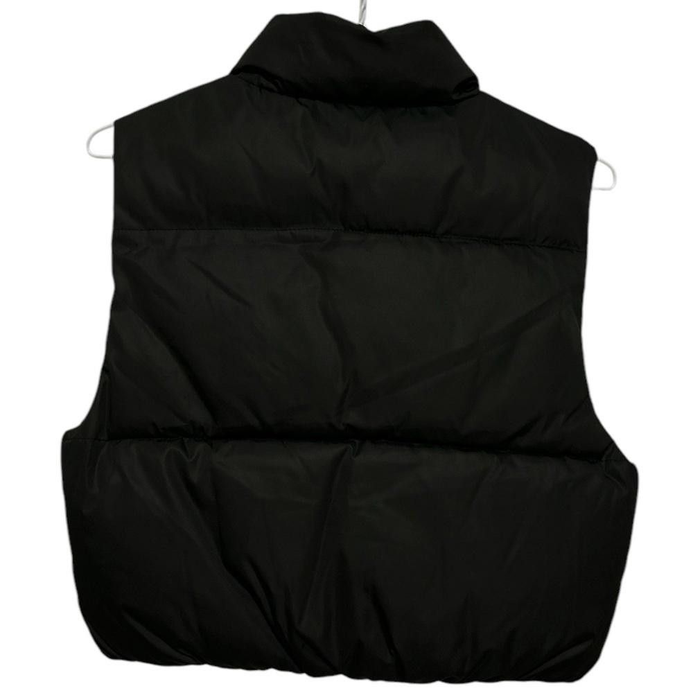Shein SHEIN cute Women's Black Puffer Vest - Size XS Size XS / US 0-2 / IT 36-38 - 2 Thumbnail