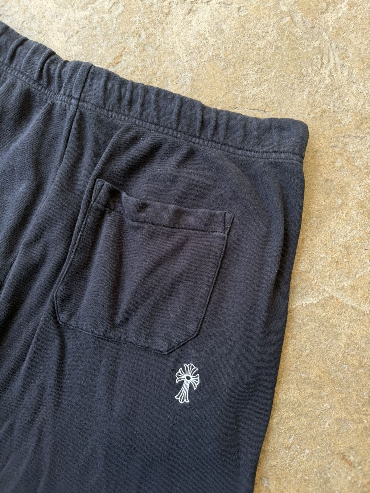 Chrome Hearts CH Y NOT Embroidered Logo Sweatshorts (SIZE L) Size US 34 / EU 50 - 5 Thumbnail